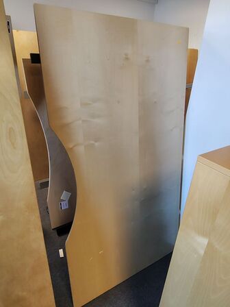 Fire hæve/sænkeborde assorterede