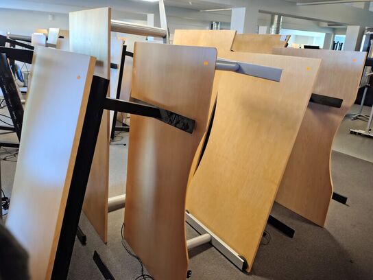 Fire hæve/sænkeborde assorterede