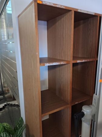 Reol med skade på siden 