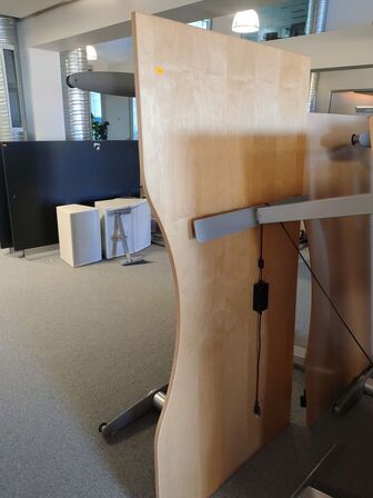 Tre hæve/sænkeborde assorterede