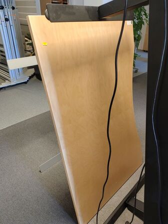 Fem hæve/sænkeborde assorterede