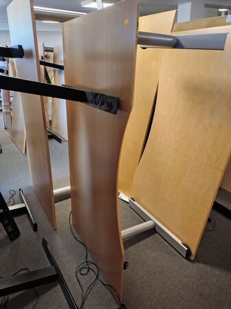 Fire hæve/sænkeborde assorterede