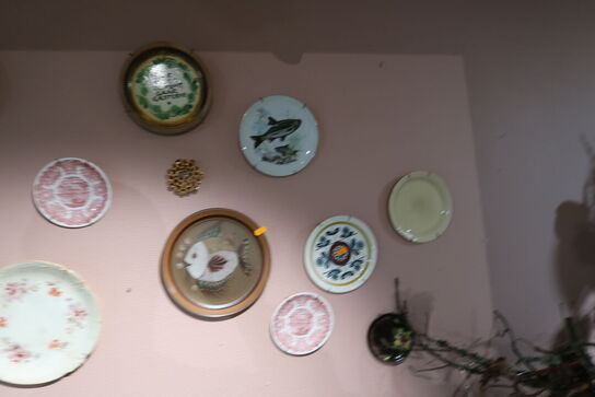 Div. Platter samt dekoration