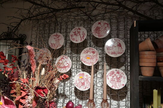 Metalnet med platter BJØRN VINBLAD