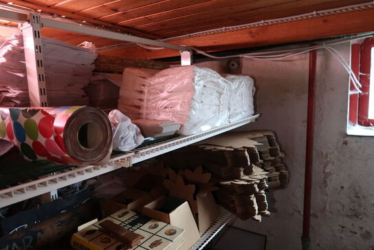 Div. Dele til dekorationer, pyntegenstande, service KONGENS LYNGBY m.m.