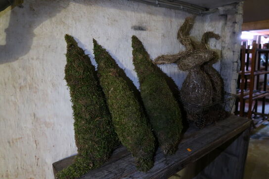 Div. Dekorationer, inventar m.m.