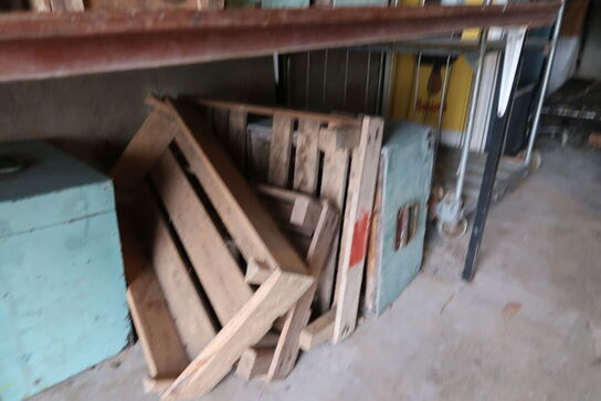 Div. Butiksinventar, reoler, skab, vogne m.m.