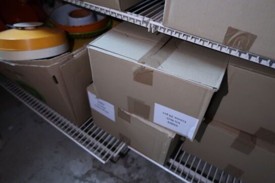 Div. Dele til dekorationer, pyntegenstande, service KONGENS LYNGBY m.m.