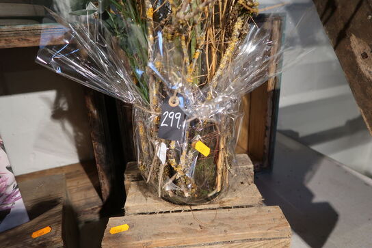 3 stk. planter i krukke/vaser