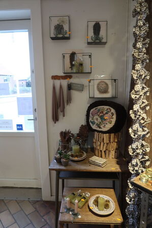 Div. Stearinlys, dekorationer m.m.