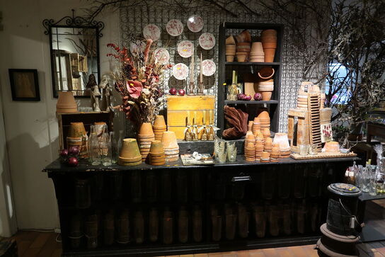 Div. Krukker, vaser, trækasser m.m.