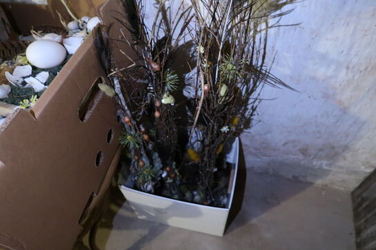 Div. Dekorationer, inventar m.m.