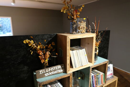 3 stk. vaser med blomster