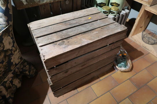 Metalkuffert, div. Trækasser uden indhold