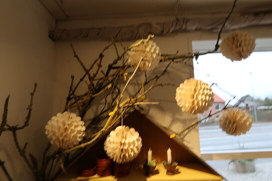 Div. Krukker, vaser samt tørrede blomster