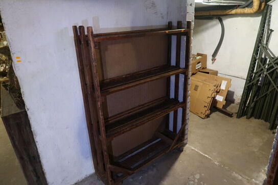 4 stk. stole samt reoler