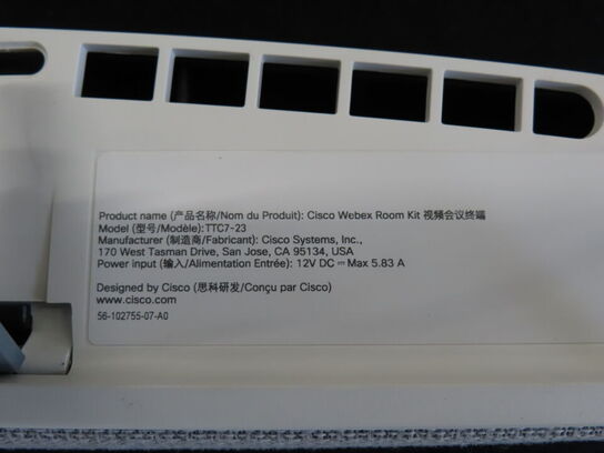 Konferrencesystem CISCO Webex Room Kit (MOMSFRI)