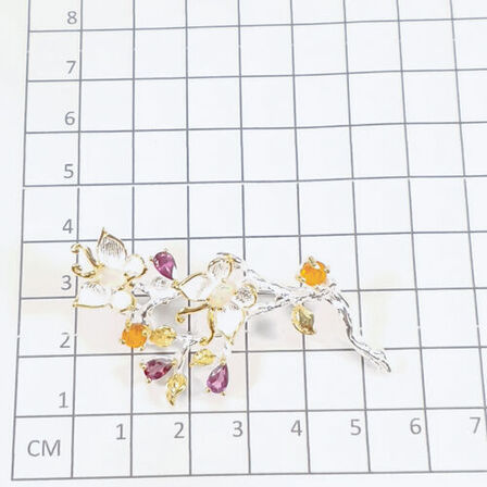 Eksklusivt håndfremstillet unika ametystring