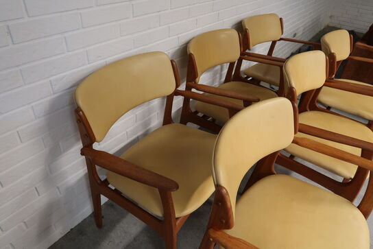 6 stk. armstole Erik Buch