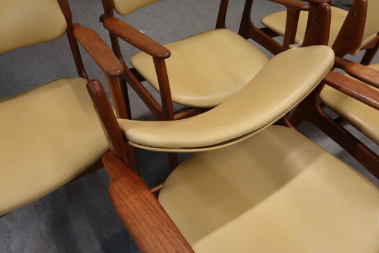 5 stk. armstole Erik Buch