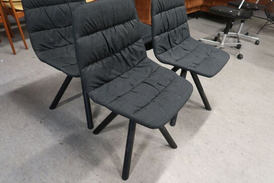 4 stk. stole VICCARBE Maarten Swivel Chair