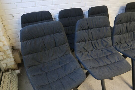 6 stk. stole VICCARBE Maarten Swivel Chair