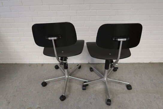 2 stk. kontorstole ENGELBRECHTS