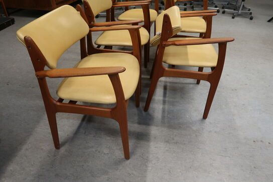 5 stk. armstole Erik Buch