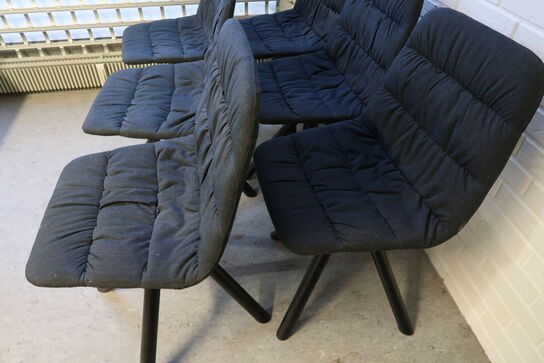 6 stk. stole VICCARBE Maarten Swivel Chair