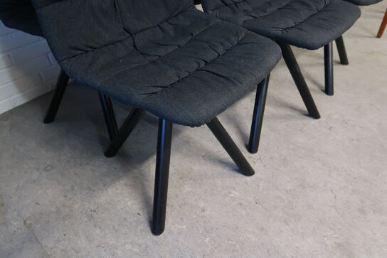 6 stk. stole VICCARBE Maarten Swivel Chair