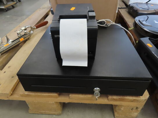 Bon-printer og Pengekasse EPSON