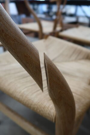 4 stk. Armstole "Y-Stolen" CH24 af Hans J. Wegner