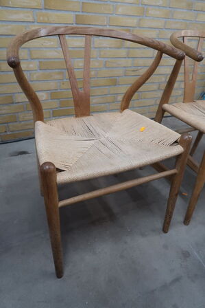 4 stk. Armstole "Y-Stolen" CH24 af Hans J. Wegner