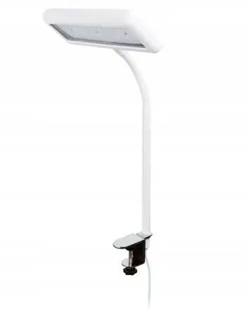 2 stk. livarno home led klemmelampe hvid 41 cm(ubrugt)