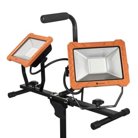 Smartwares arbejdslampe 2 x 30 watt led ip65 6400 lumen(ubrugt)