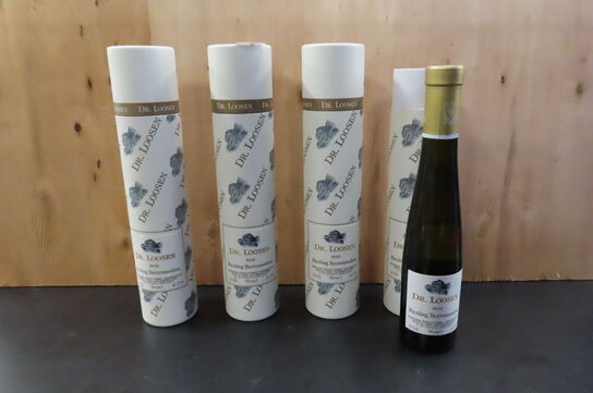 4 fl. Hvidvin DR. LOOSEN 187ml.