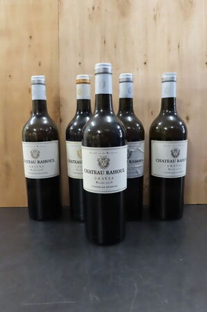 5 fl. Rødvin CHATEAU RAHOUL 75cl.