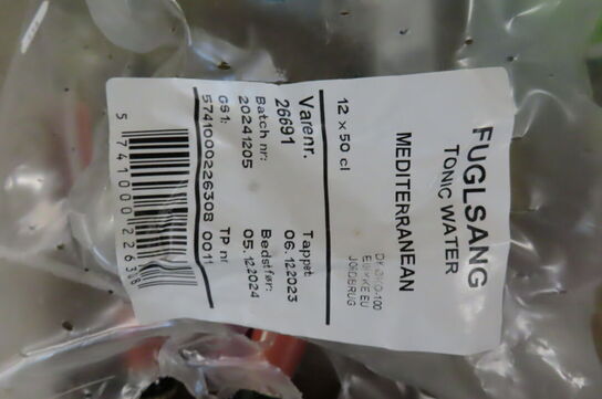 Diverse øl, sodavand og saft (overskredet holdbarhed)