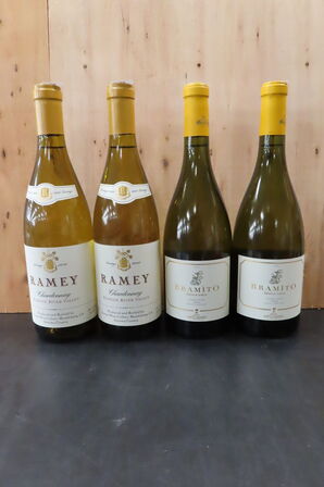 4 fl. Hvidvin RAMEY & BRAMITO 75cl.