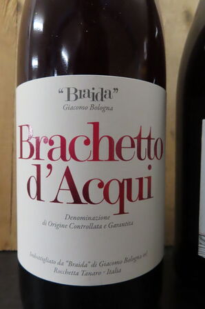 3 fl. Rødvin BRACHETTO d'ACQUI 75cl.