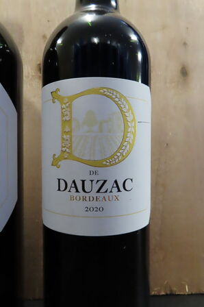 4 fl. Rødvin DE DAUZAC 75cl.