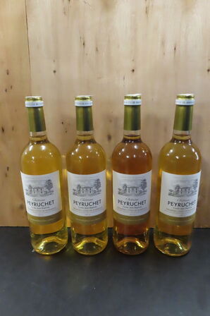 4 fl. Hvidvin CHEATEAU PEYRUCHET 75cl.