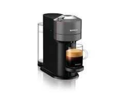 Nespresso Vertuo Next Grey ENV120.GYAE - Bundle, Kapselkaffemaskine 