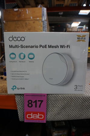 TP-Link Deco X50-PoE Mesh 3-pack WIFI 6