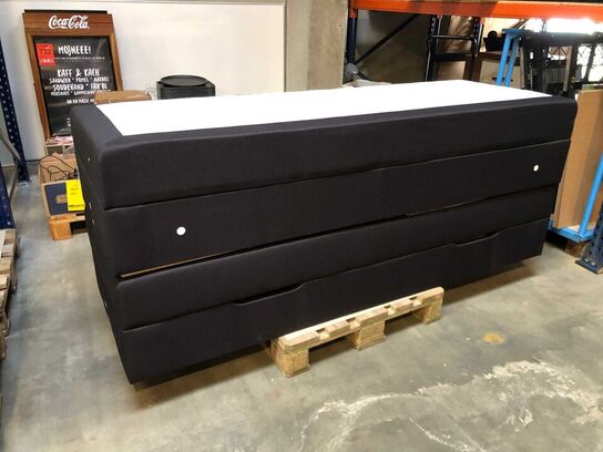 Nordisk Fjer B90 seng med opbevaring 140x200cm