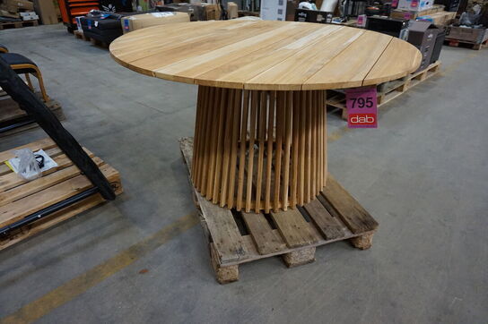 Modena havebord Ø: 140 cm Teaktræ