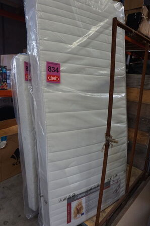 Nordisk Fjer Diamant springmadras 90x200x19 cm