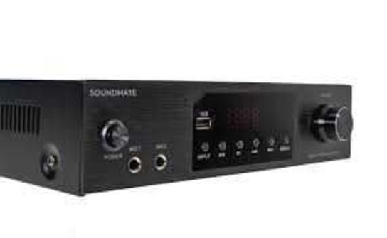 SoundMate Benjamin Hi-Fi forstærker m. Bluetooth (4x50W)