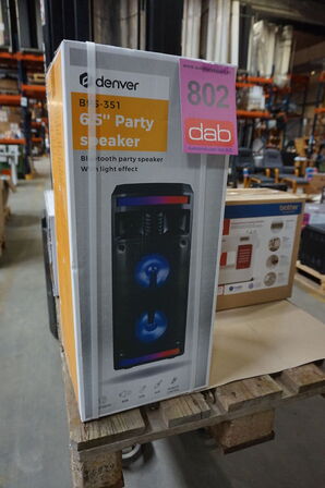 Bluetooth Party Højttaler (m/LED) Denver BPS-351