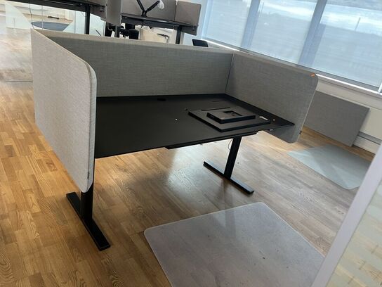 Elhæve/sænkebord DUBA-B8 80x180cm inkl. indh. & 27" LENOVO skærm